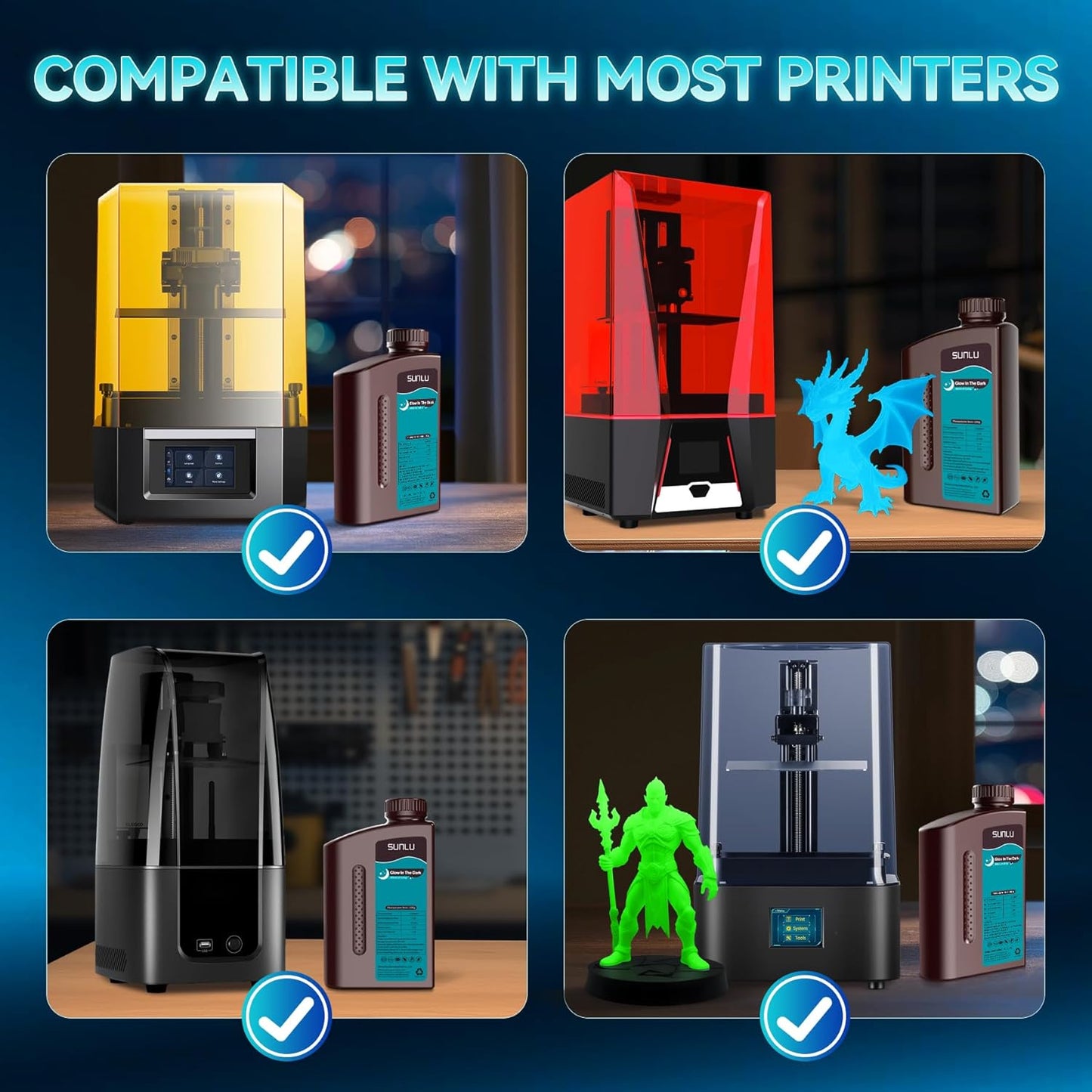 Sunlu Glow in the Dark resin