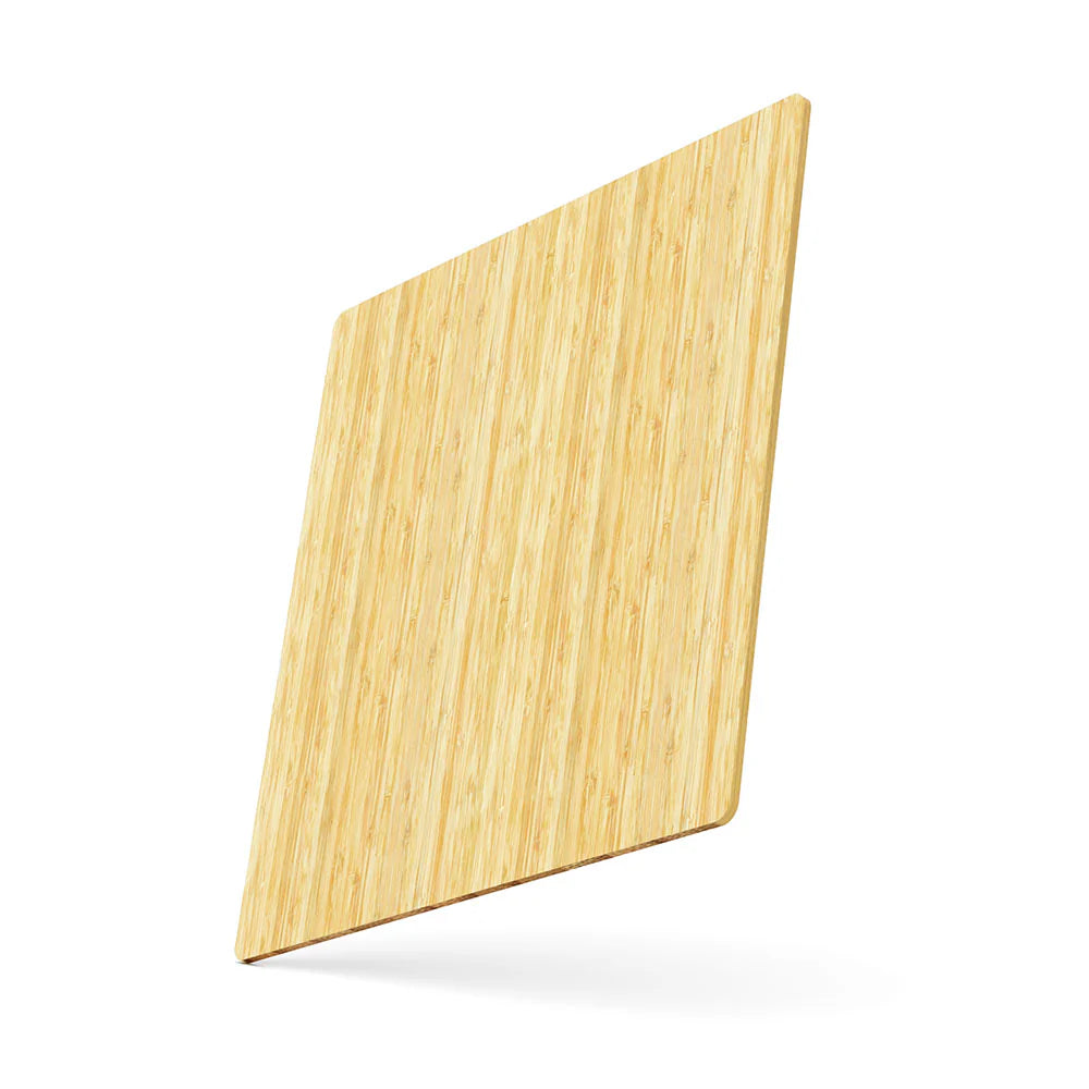 Creality Falcon Natural Bamboo Board 200x200 3mm (10 stk.)
