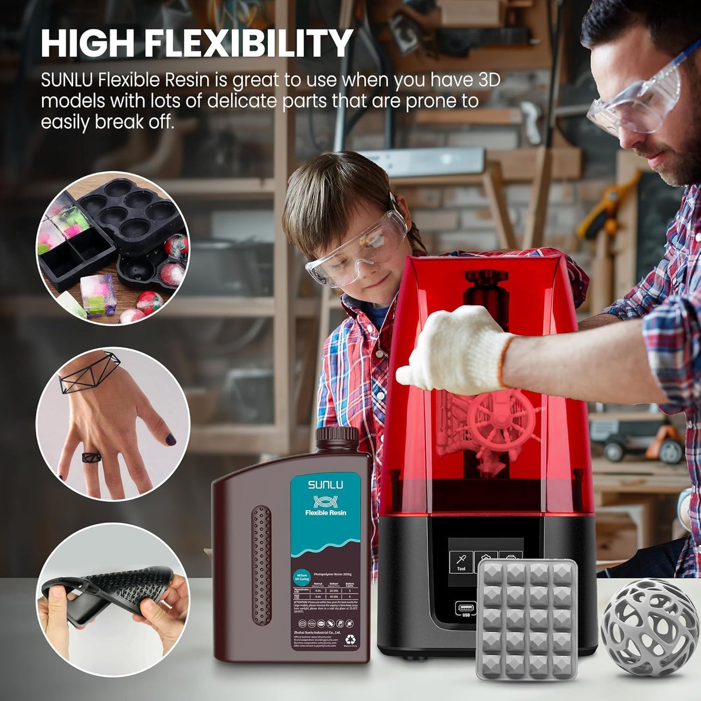 Sunlu Flexible resin