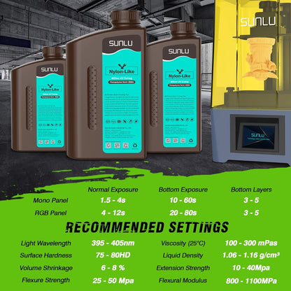 Sunlu PA-like resin (nylon-like)