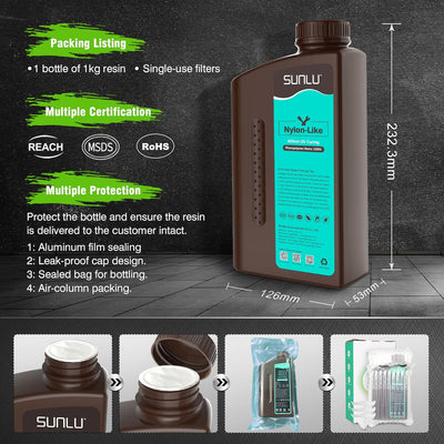 Sunlu PA-like resin (nylon-like)