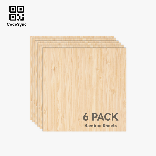 Bambu Lab Bamboo Plywood 3mm (6 stk.)
