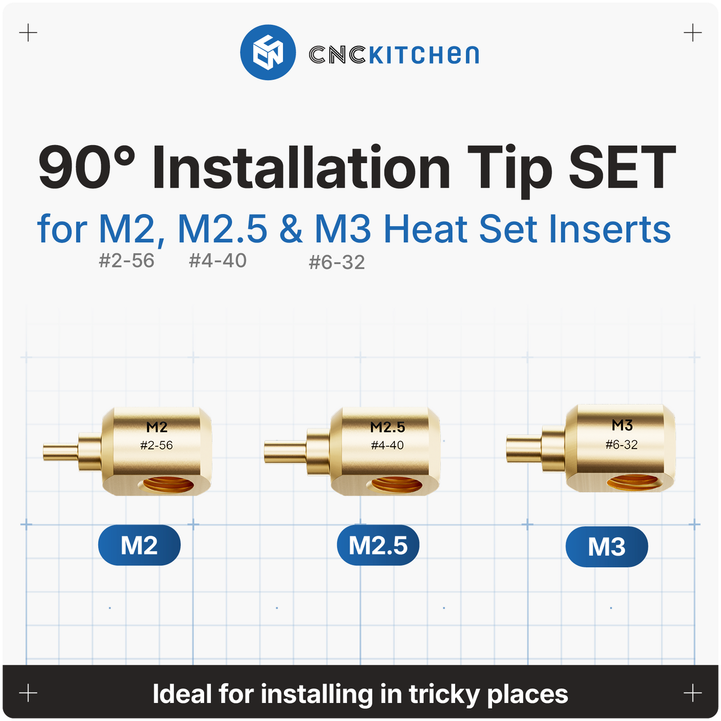 90° Installation Tip For Tricky Places