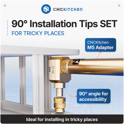 90° Installation Tip For Tricky Places