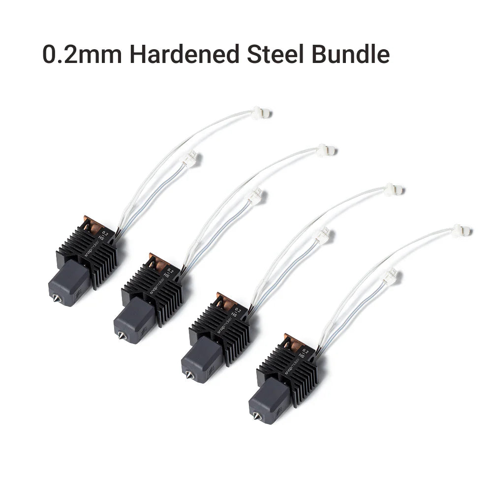 Snapmaker U1 Hardened Steel Hot End Bundle (4 pcs.)