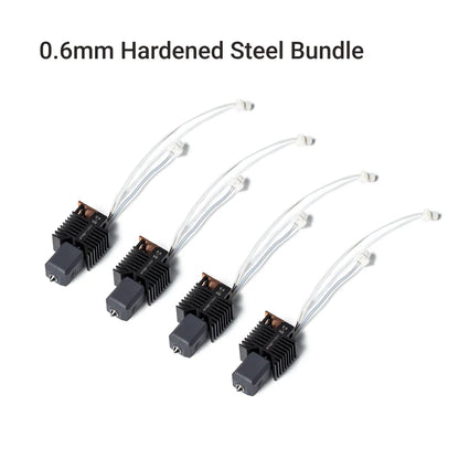 Snapmaker U1 Hardened Steel Hot End Bundle (4 pcs.)