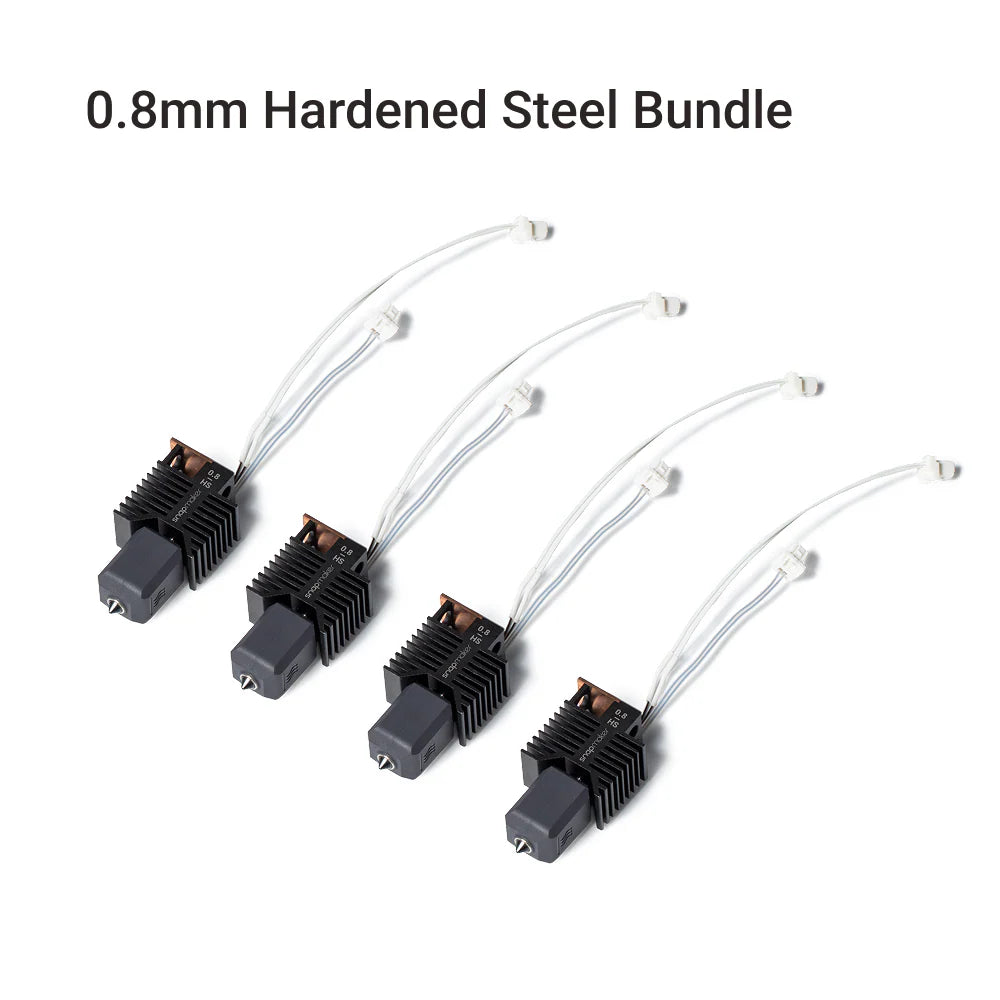 Snapmaker U1 Hardened Steel Hot End Bundle (4 pcs.)