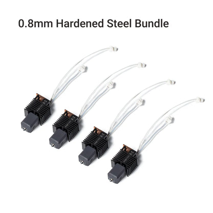 Snapmaker U1 Hardened Steel Hot End Bundle (4 pcs.)