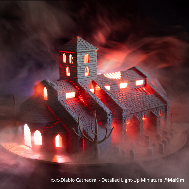 Lithophane LED Backlight Board Kit fra Bambu Lab