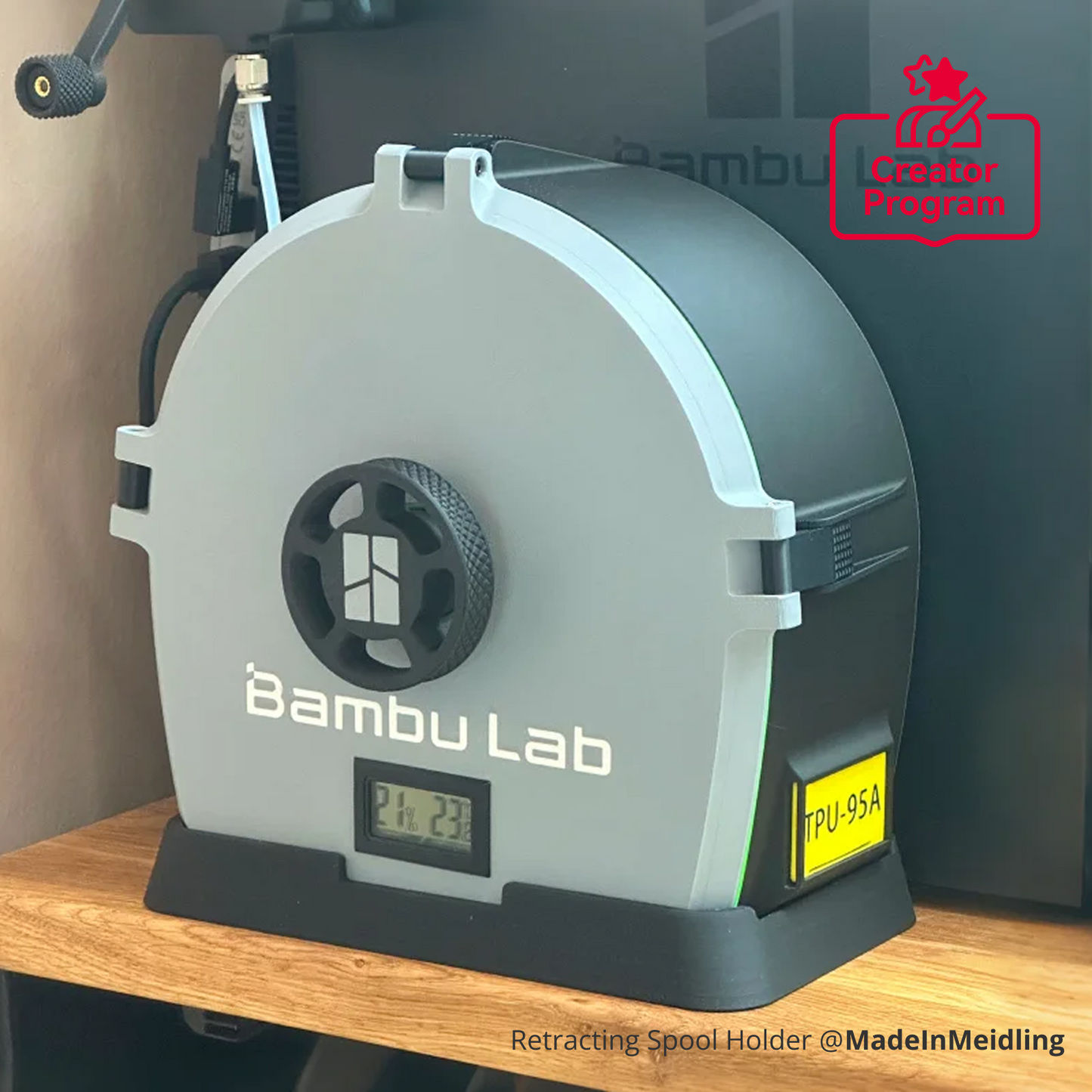 Bambu Lab Retracting Spool Holder