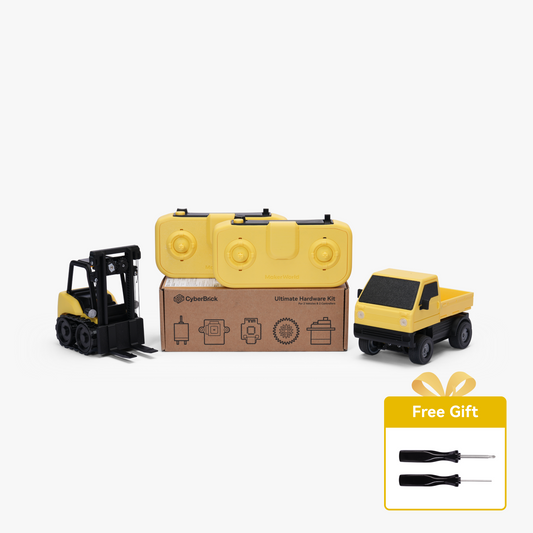 CyberBrick Hardware Kit - Ultimate Hardware Kit - ZK003 (2 Vehicles, 2 Remotes)