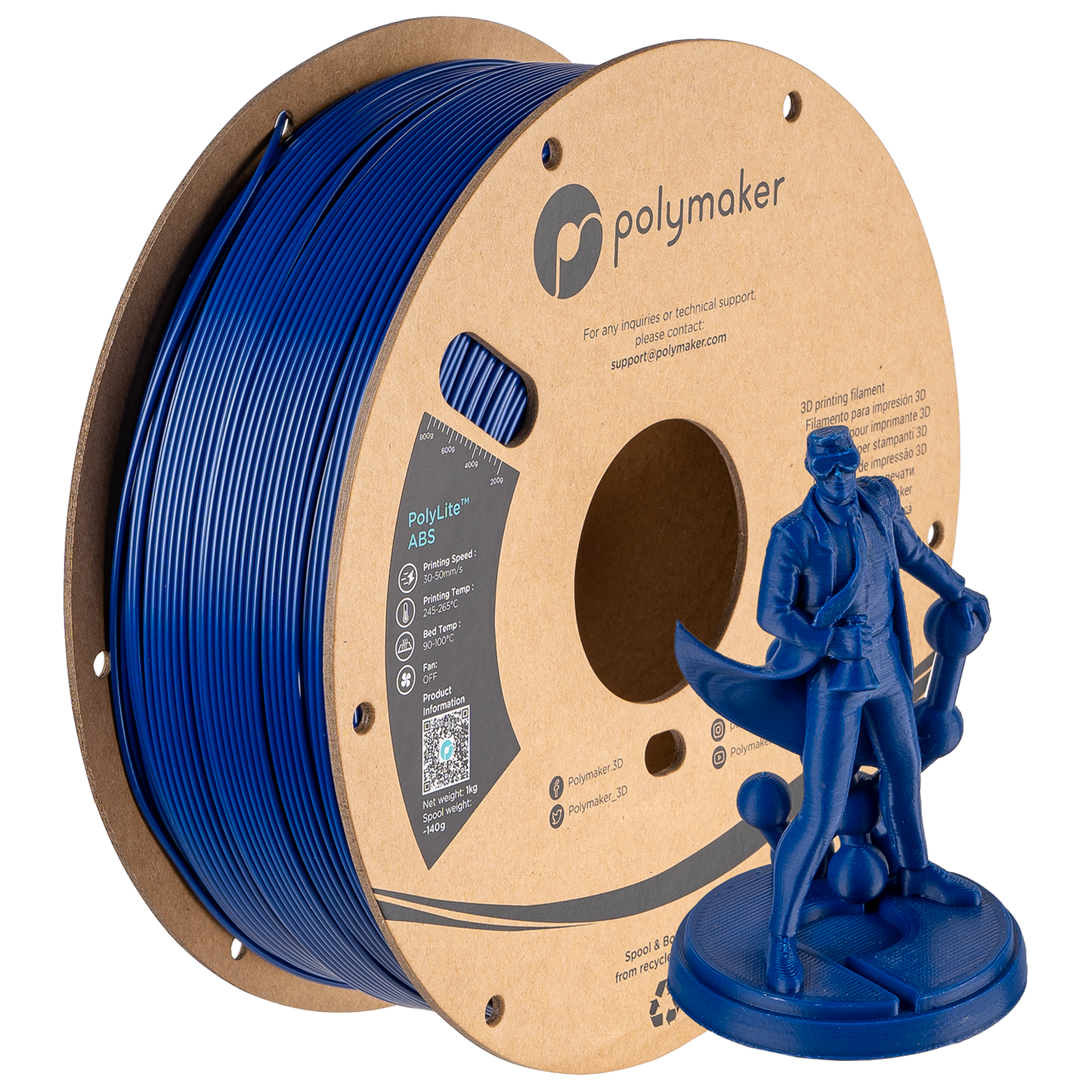 PolyLite™ ABS 1.75mm 1 kg