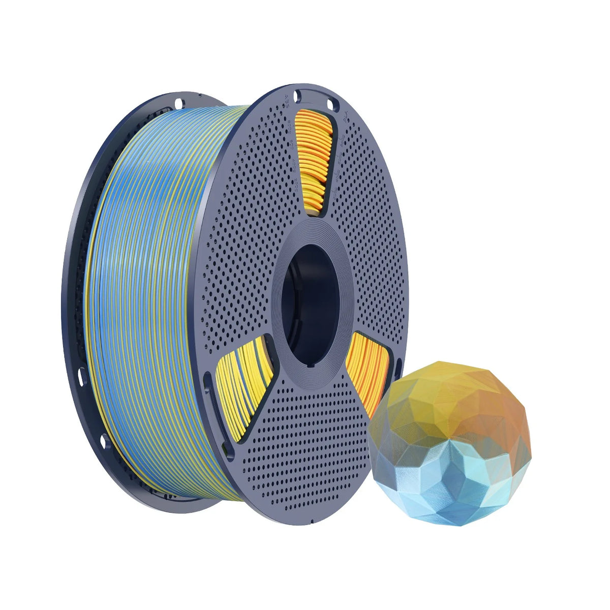 Sunlu Silk PLA+ Multi-colour filament (Dual-colour, Tri-colour & Four-colour) - 1.75mm 1kg