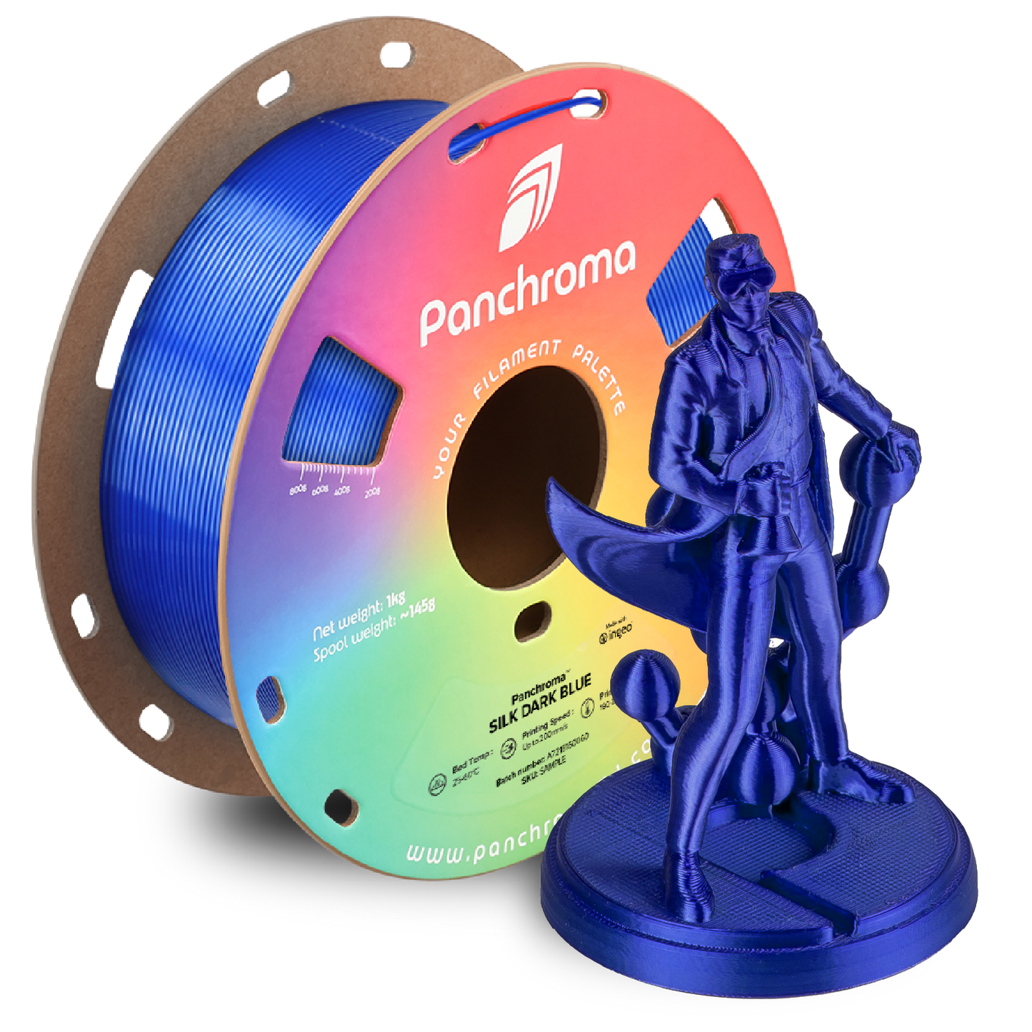 Panchroma™ PLA Silk 1.75mm 1 kg