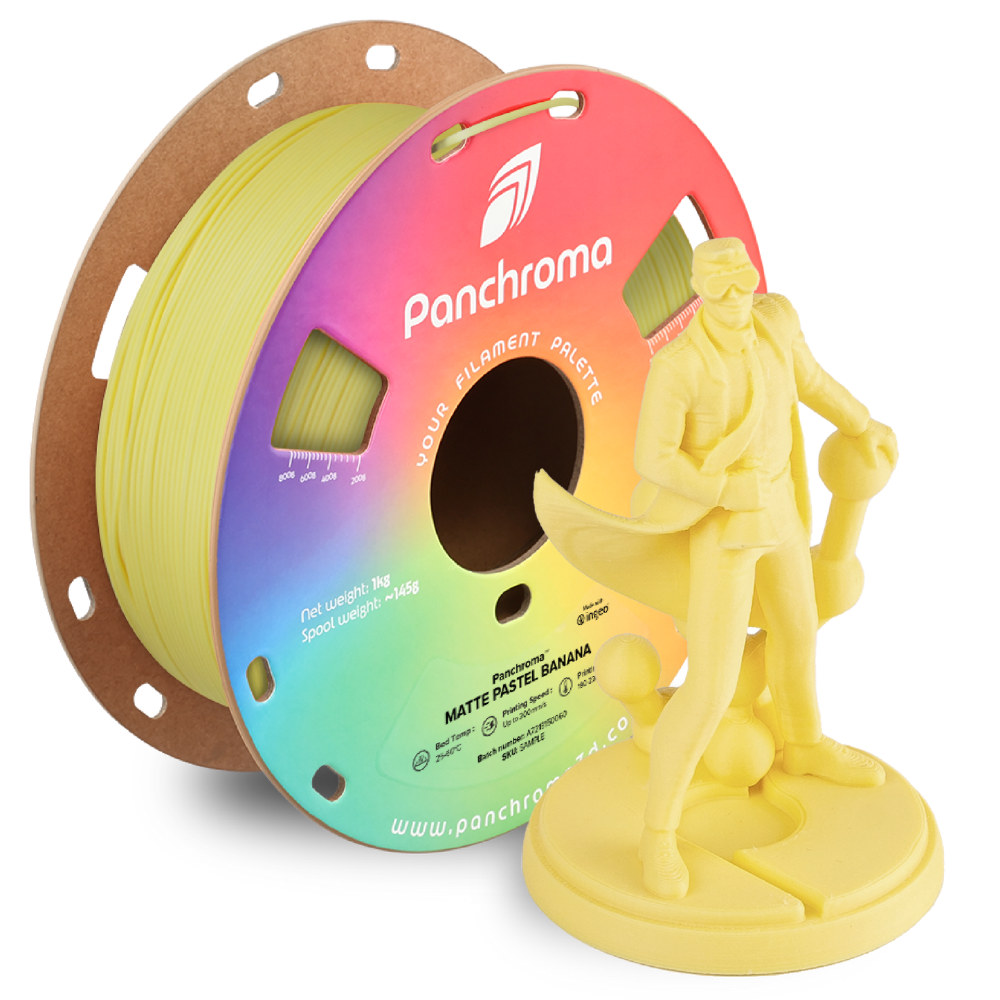 Panchroma™ Matte Pastel PLA 1.75mm 1kg