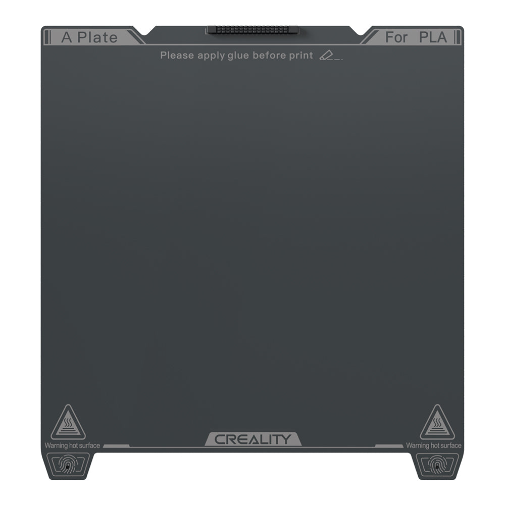 Creality K1C Smooth PEI Build Plate Without Soft Magnetic Sticker - 235 x 235mm