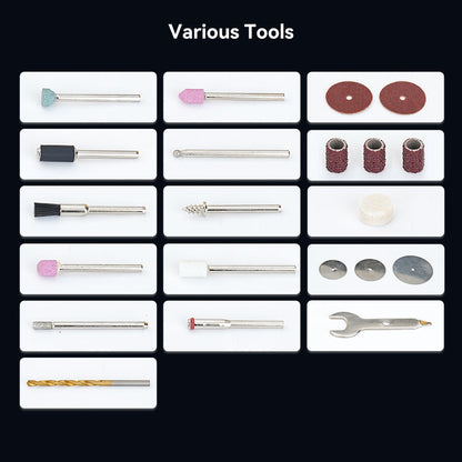 Creality Cordless Rotary Tool Kit - Tilbehør fra Creality på 3D Saga