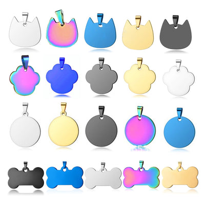 Pet name tags 20 pcs