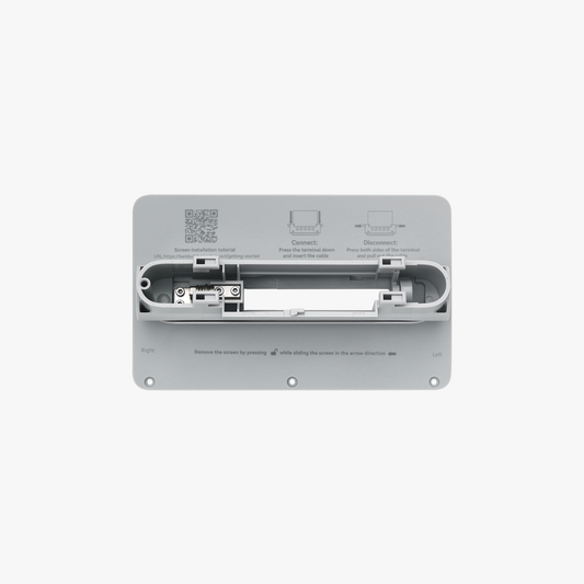 Display Rear Housing with Hinge - X1 Series - X1 Series Exclusive