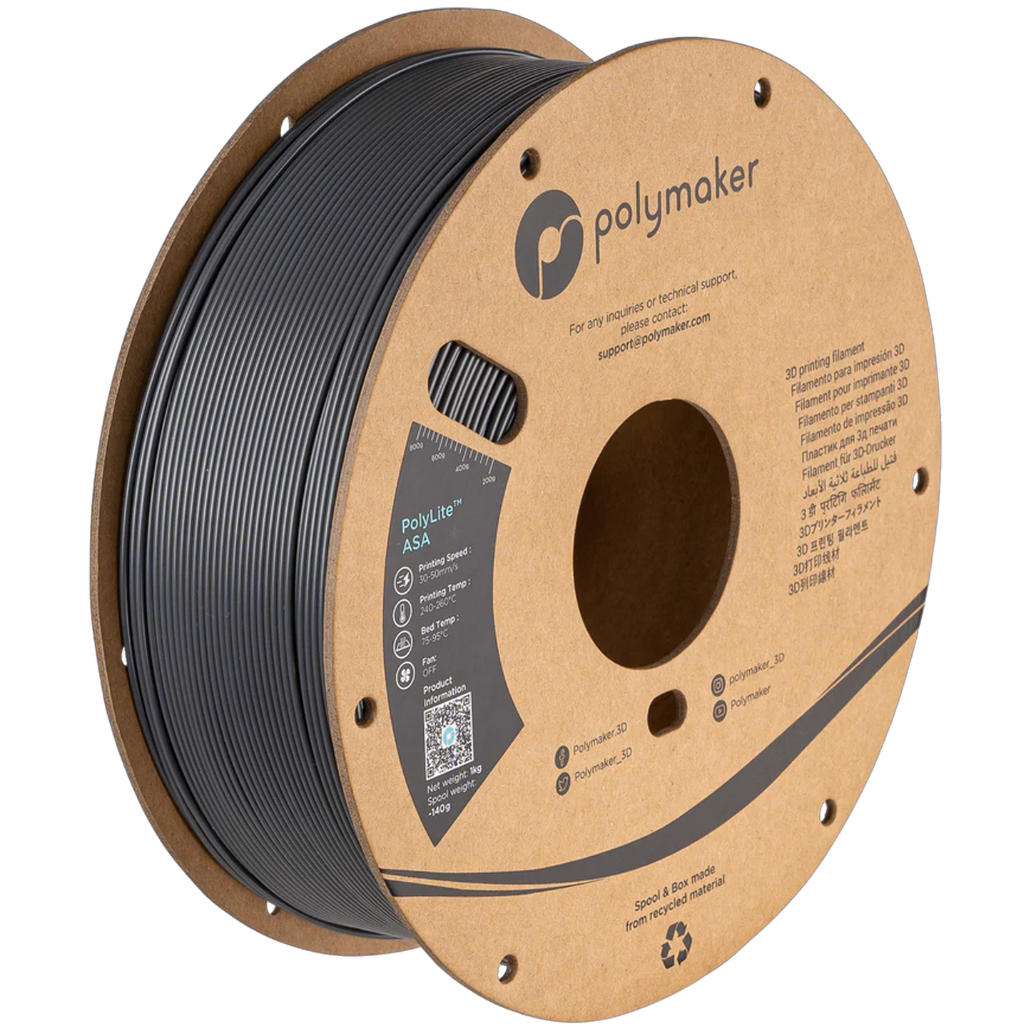 PolyLite™ ASA 1.75mm 1 kg -