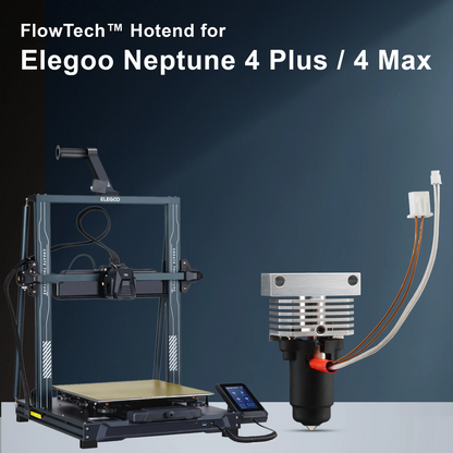 FlowTech™ Hotend til ELEGOO Neptune 4 Plus / 4 Max
