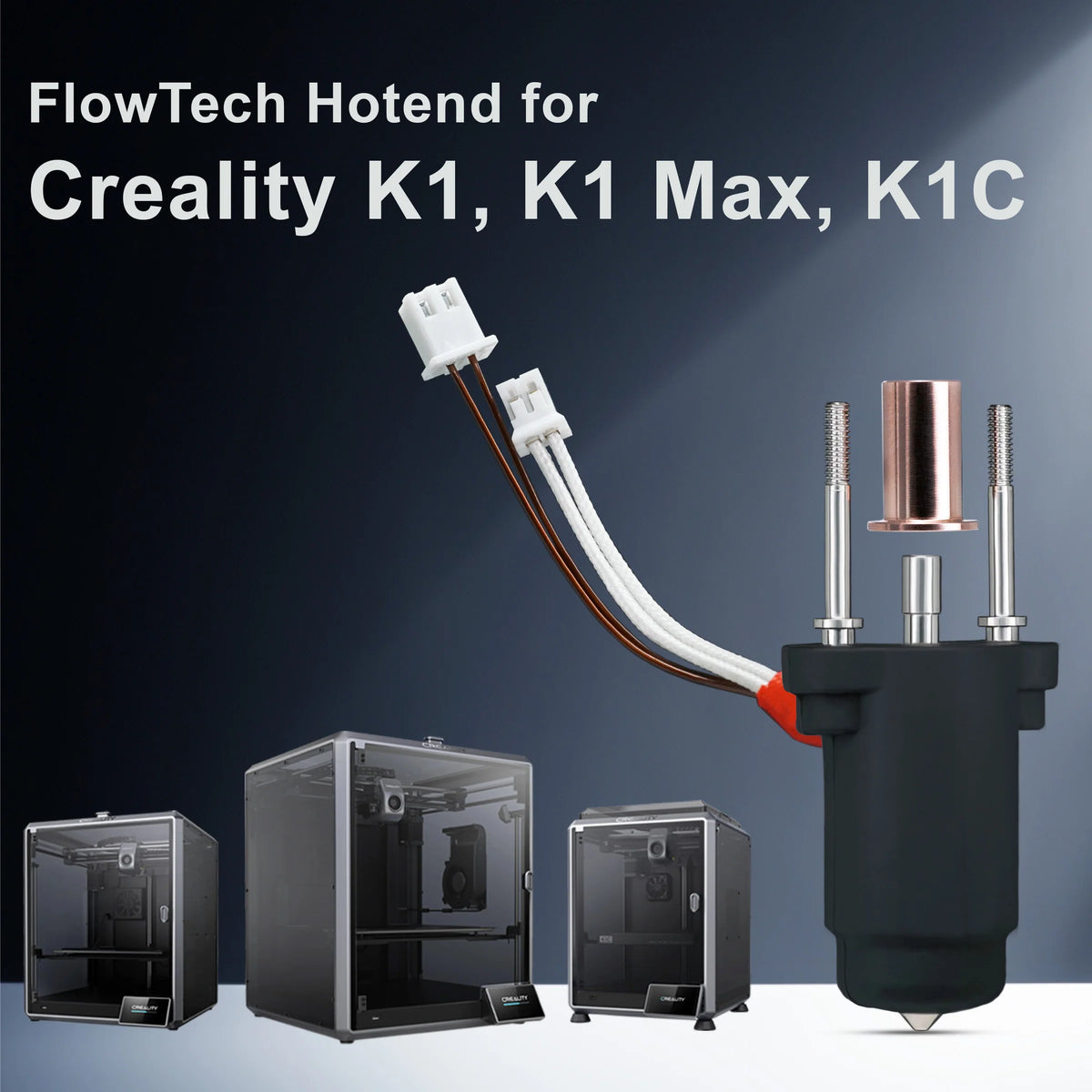 Micro Swiss FlowTech™ Hotend for Creality K1/ K1 Max & K1C
