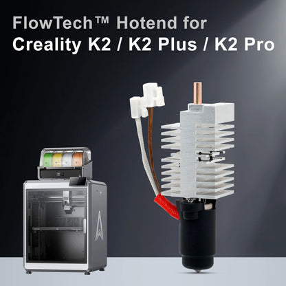 Microswiss FlowTech™ Hotend for Creality K2 / K2 Pro