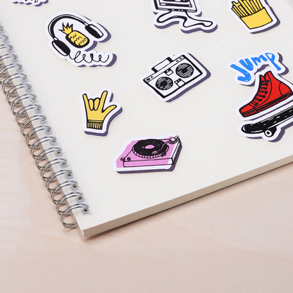 Bambu Lab White Matte Printable Vinyl Sticker Paper (25 stk.)