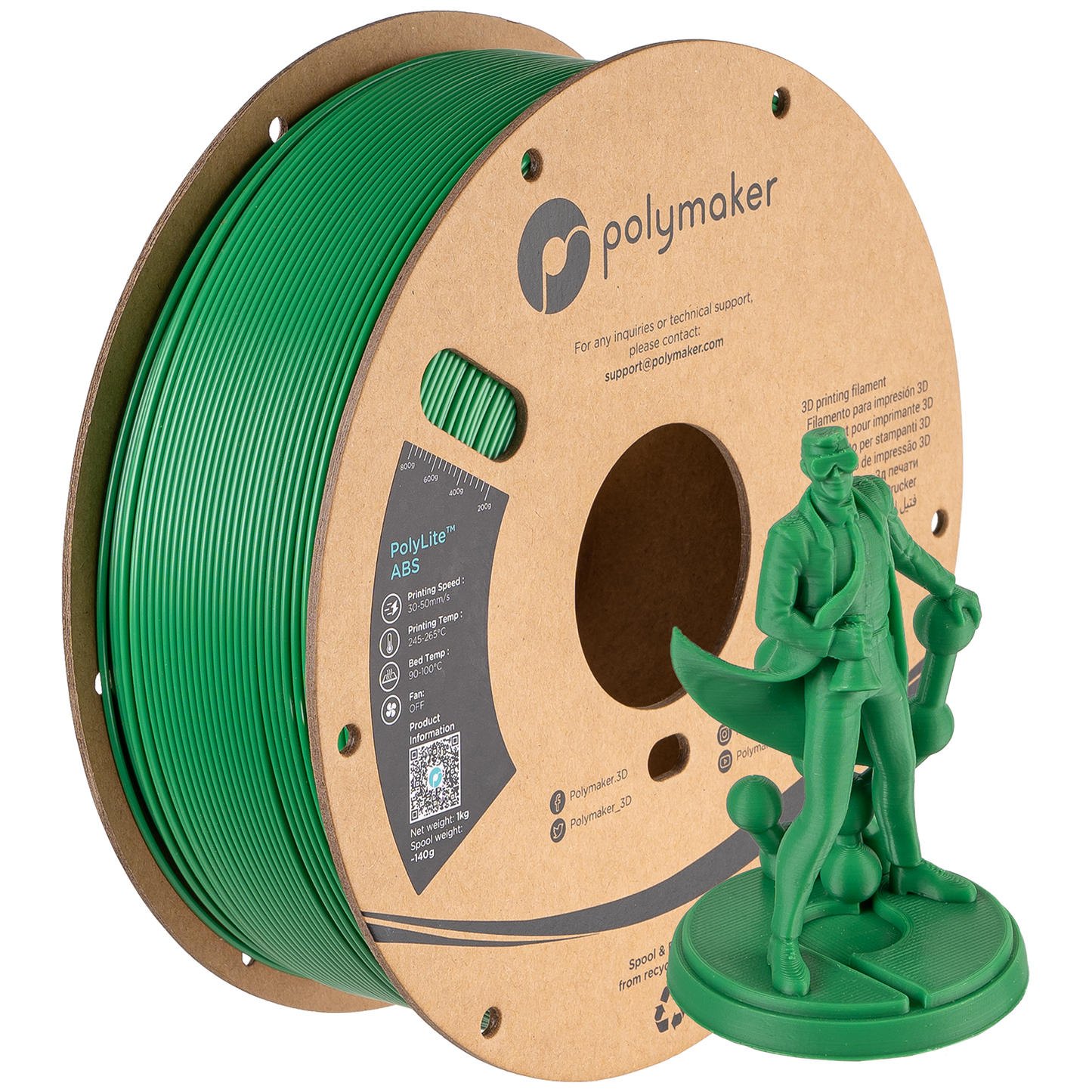 PolyLite™ ABS 1.75mm 1 kg