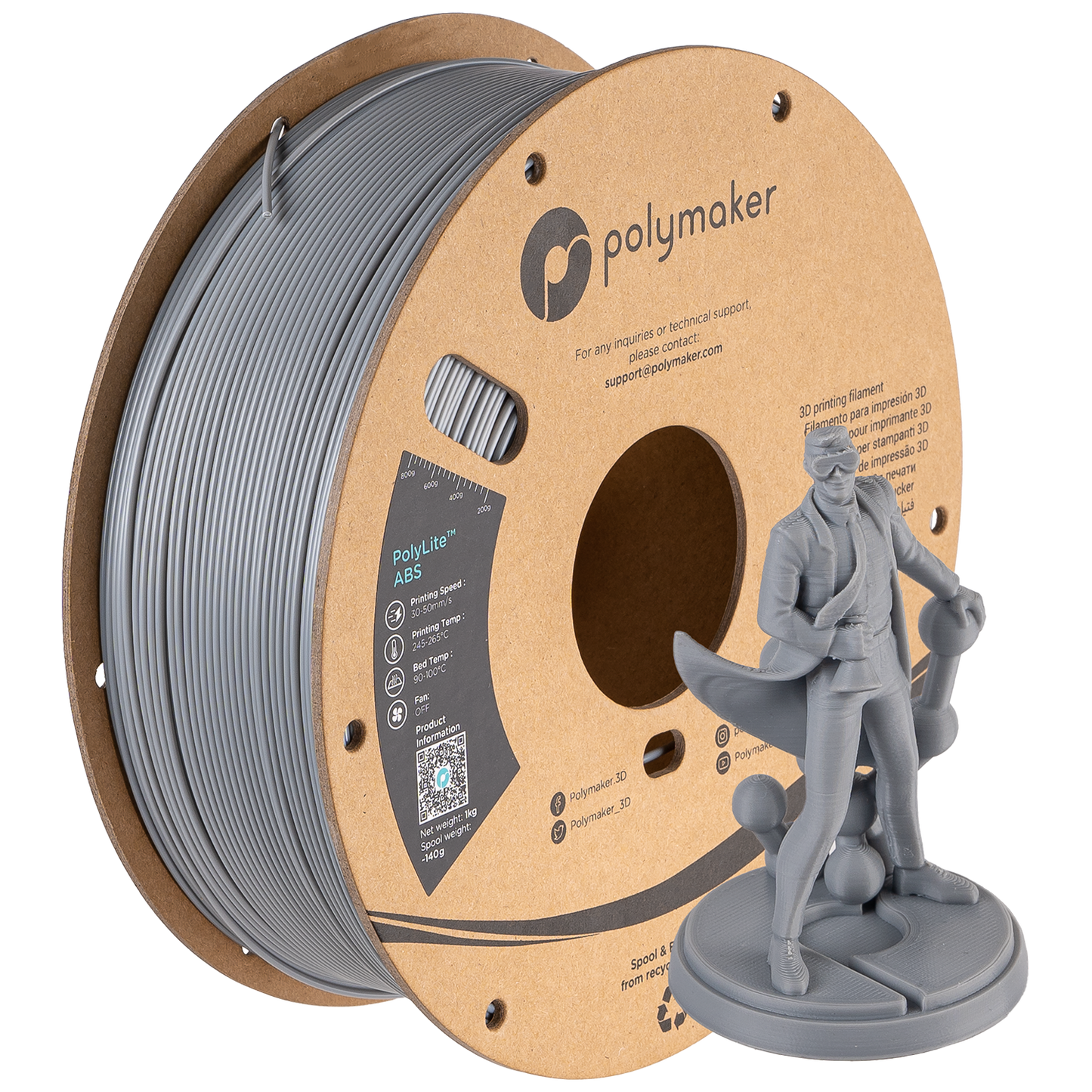 PolyLite™ ABS 1.75mm 1 kg