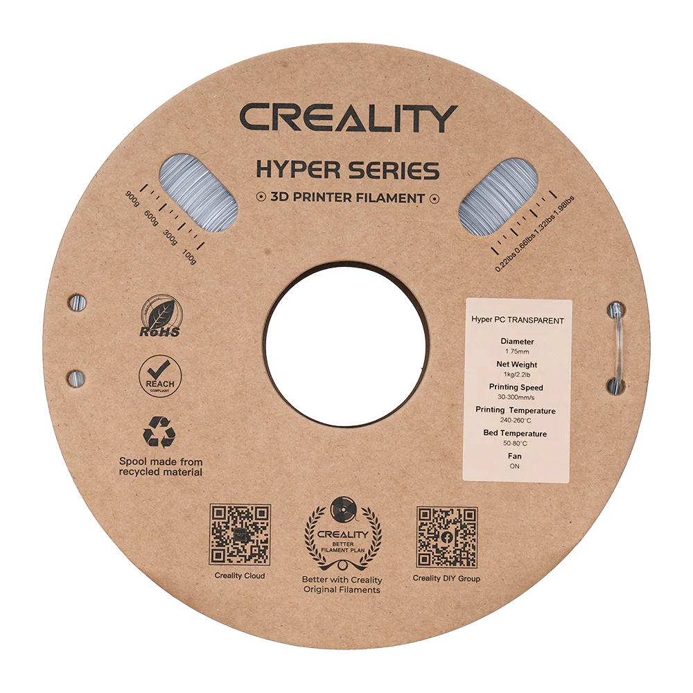 Creality Hyper PC Filament 1.75mm 1kg