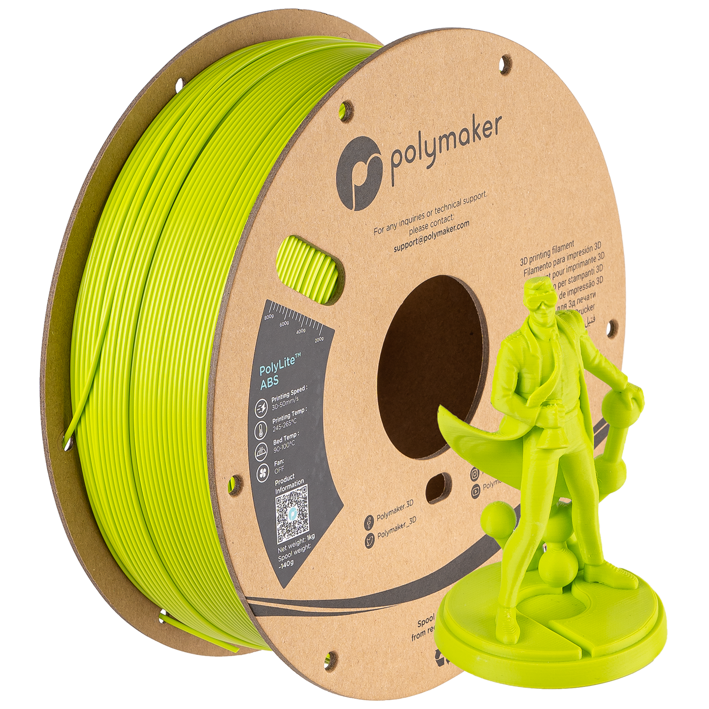 PolyLite™ ABS 1.75mm 1 kg