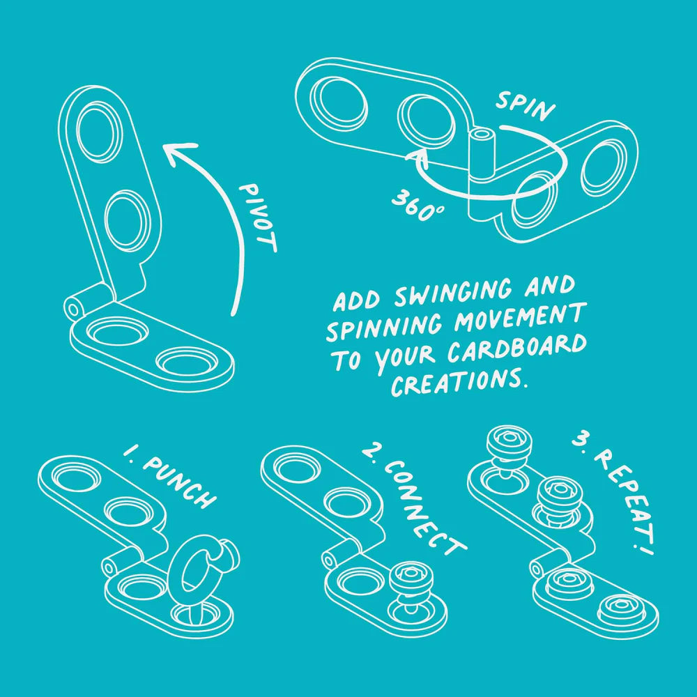 Makedo SPIN-HINGE