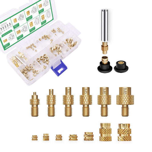 Mintion Heat Set Insert Tips and Threaded Inserts