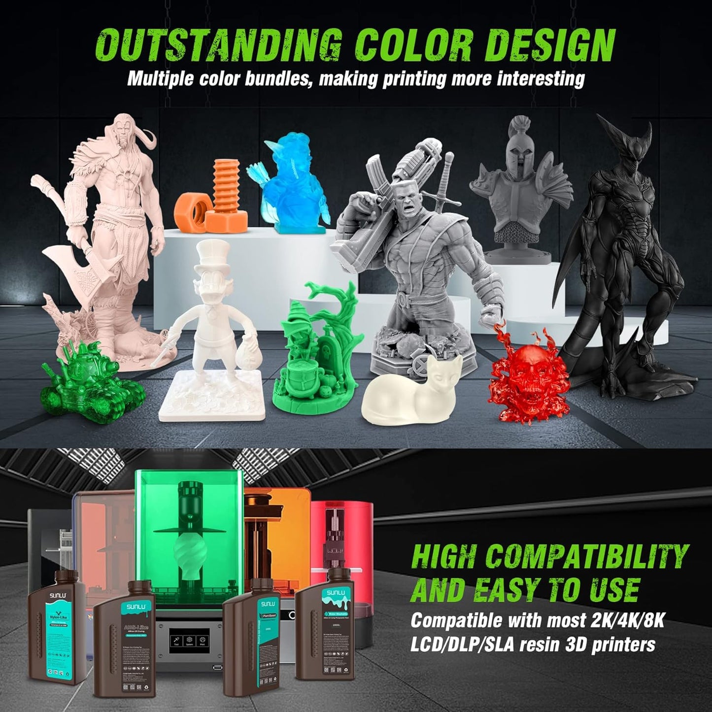 Sunlu PA-like resin (nylon-like)