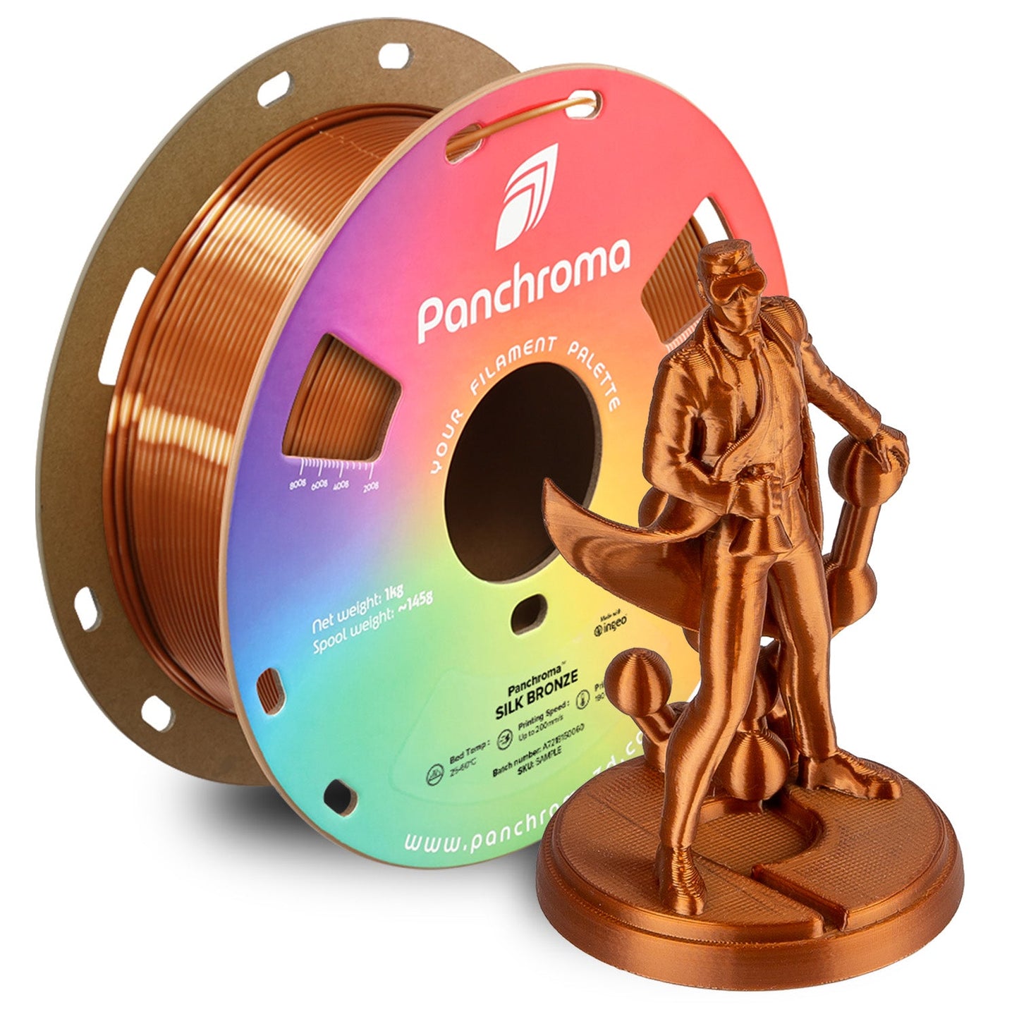 Panchroma™ PLA Silk 1.75mm 1 kg