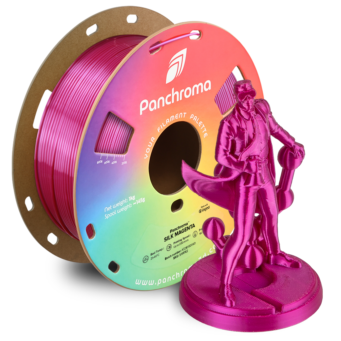 Panchroma™ PLA Silk 1.75mm 1 kg