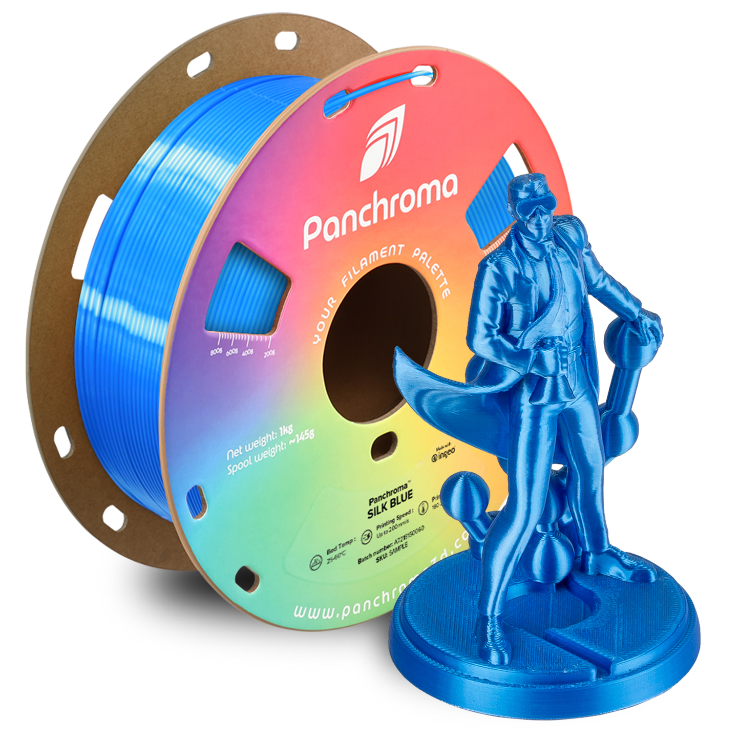 Panchroma™ PLA Silk 1.75mm 1 kg