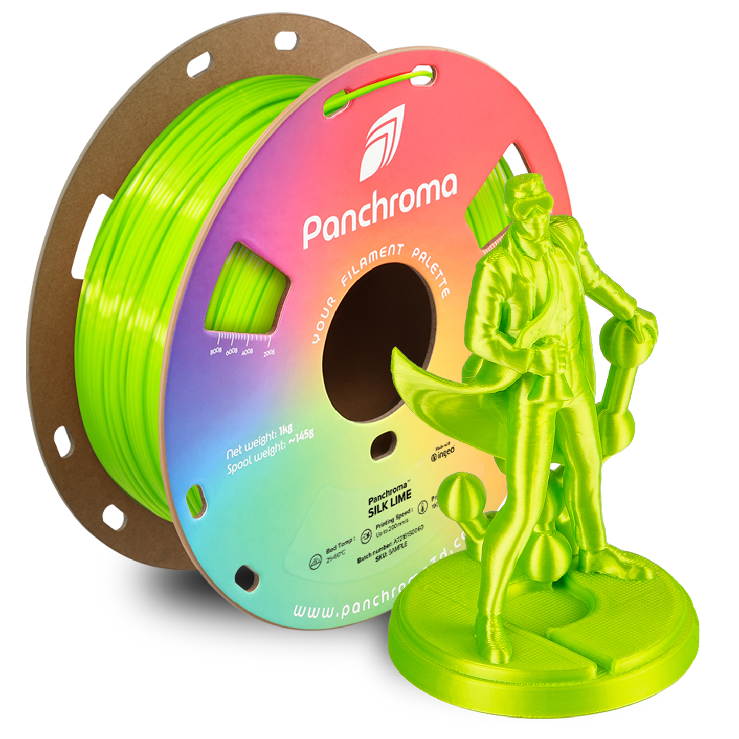 Panchroma™ PLA Silk 1.75mm 1 kg