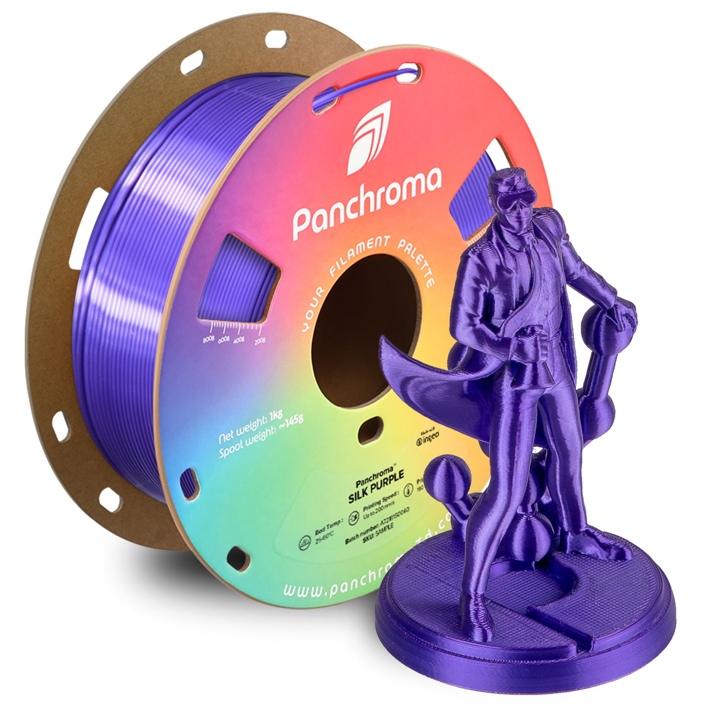Panchroma™ PLA Silk 1.75mm 1 kg