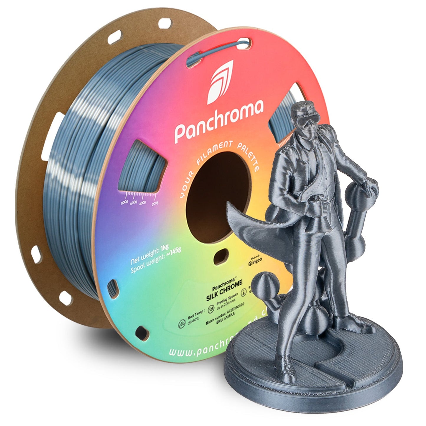 Panchroma™ PLA Silk 1.75mm 1 kg