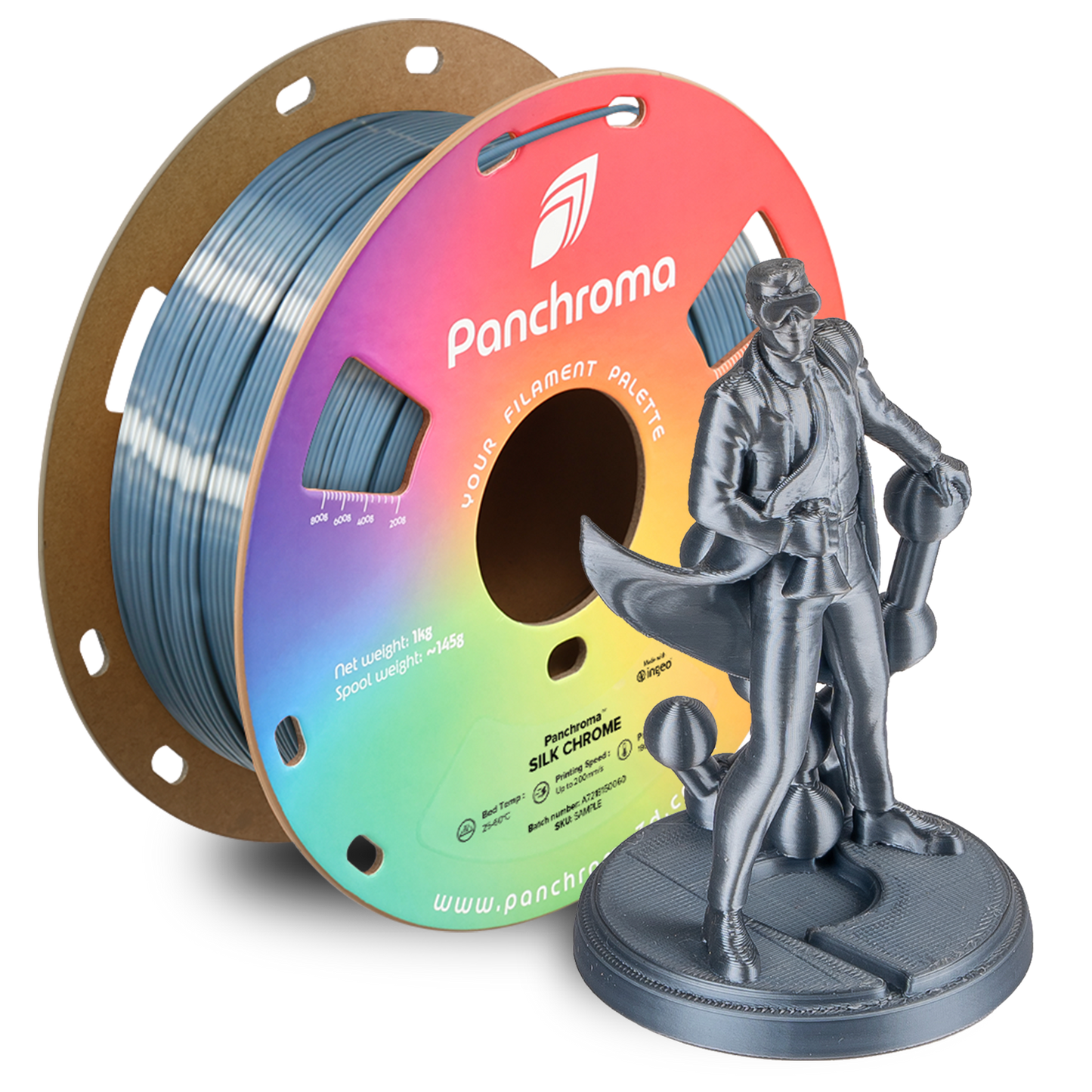 Panchroma™ PLA Silk 1.75mm 1 kg