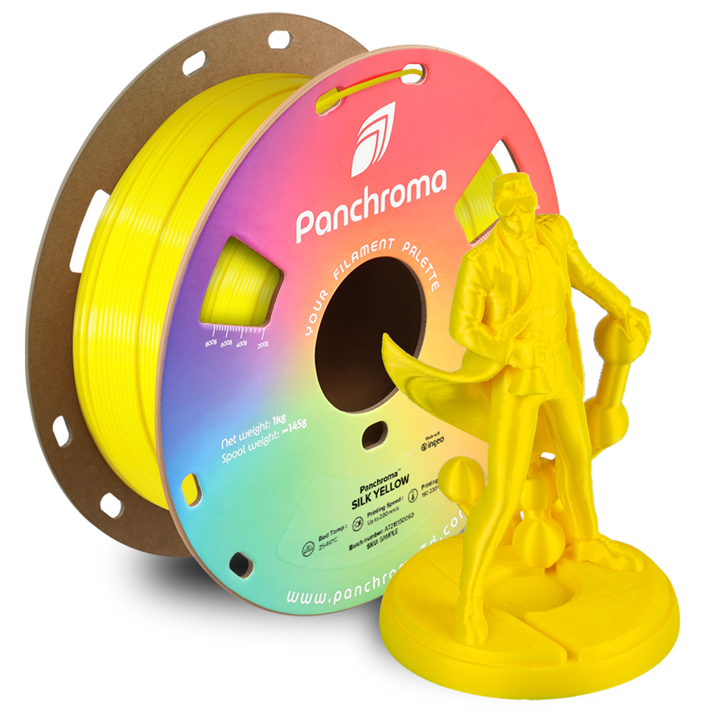 Panchroma™ PLA Silk 1.75mm 1 kg