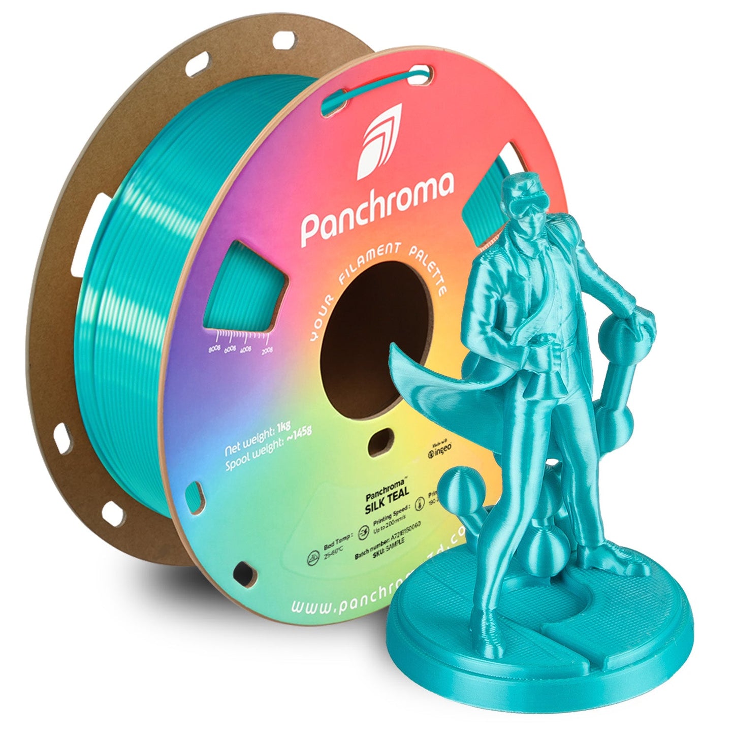 Panchroma™ PLA Silk 1.75mm 1 kg