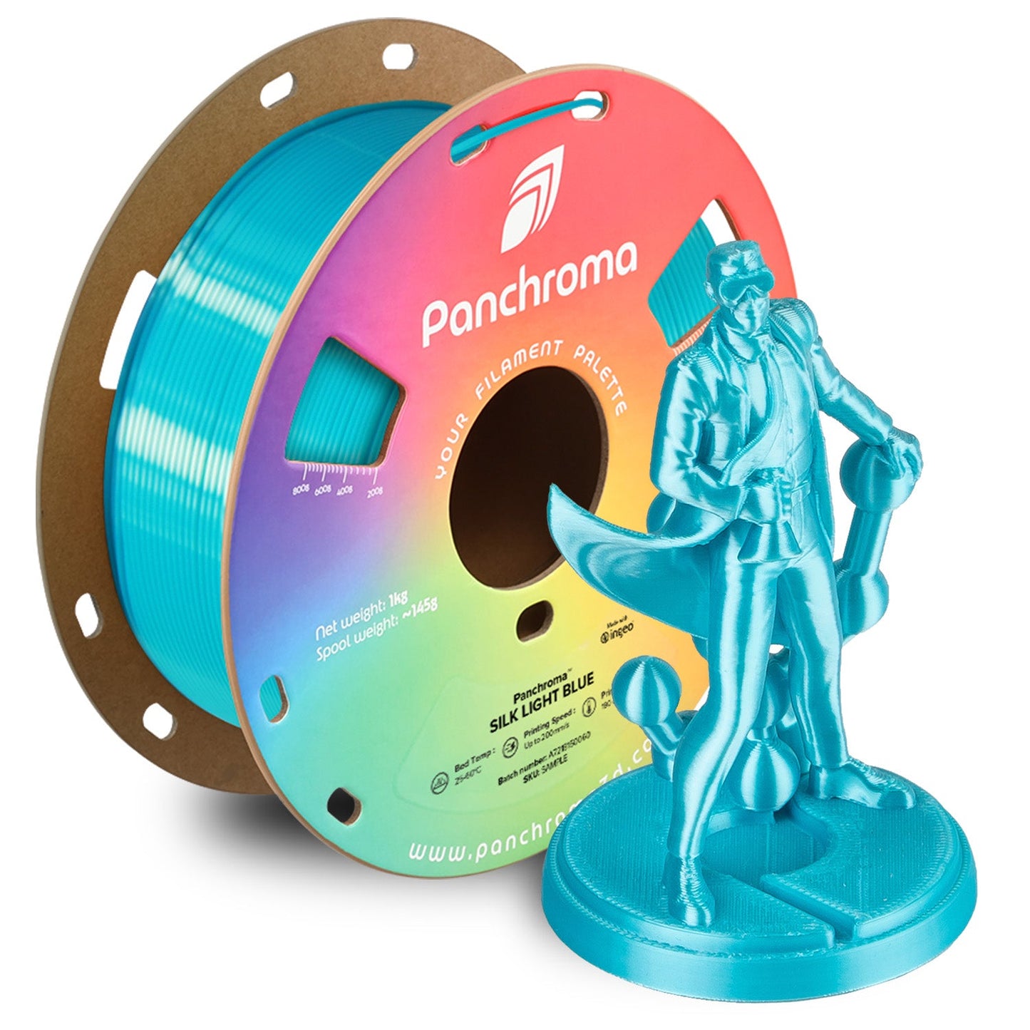 Panchroma™ PLA Silk 1.75mm 1 kg