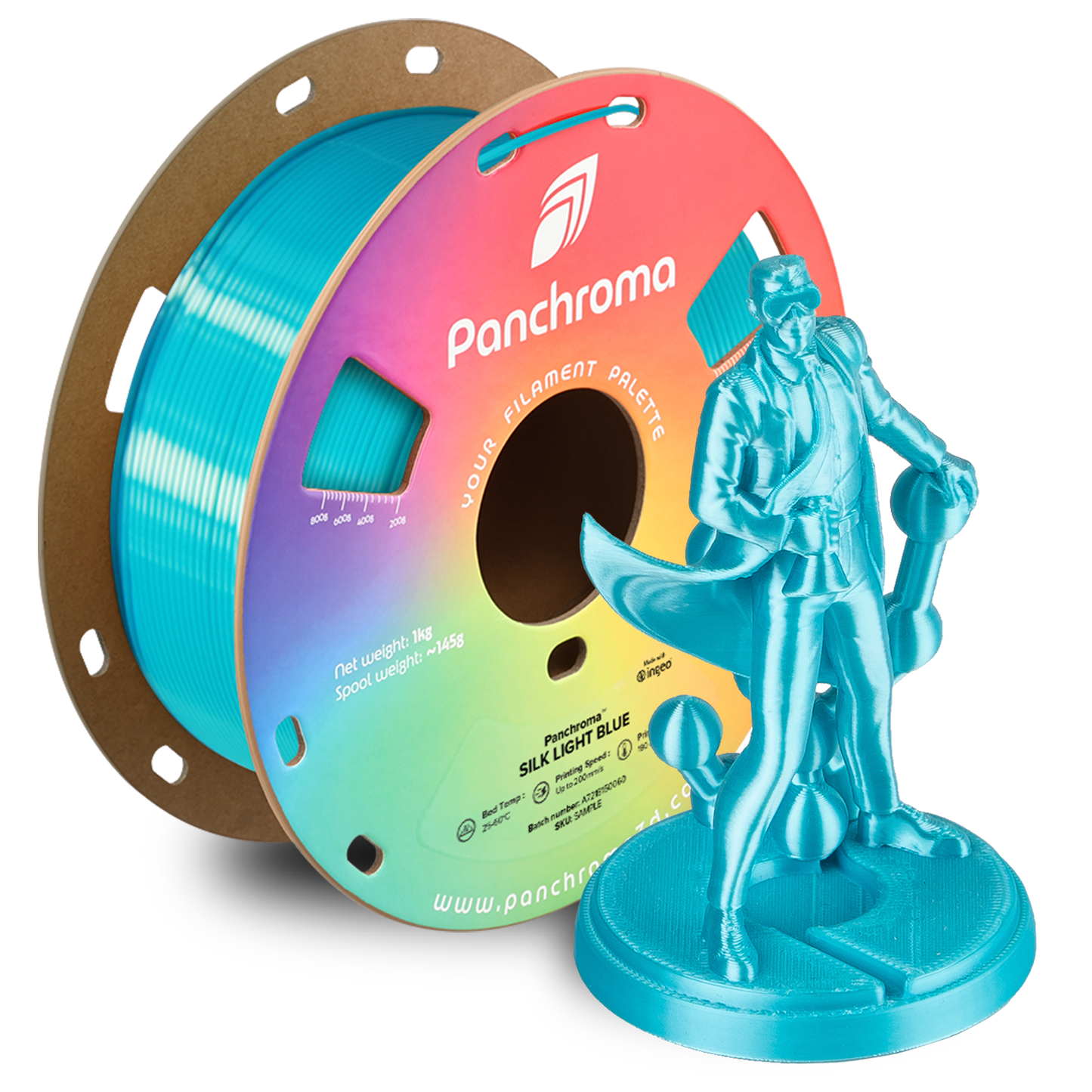 Panchroma™ PLA Silk 1.75mm 1 kg