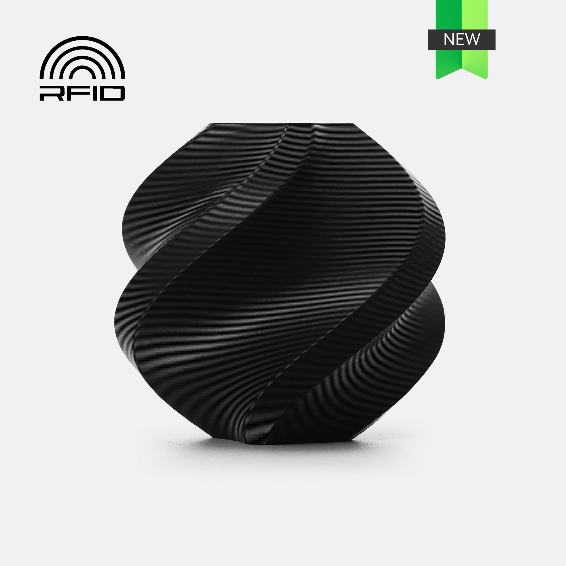 PETG Basic - Black(30105) / Filament with spool / 1kg