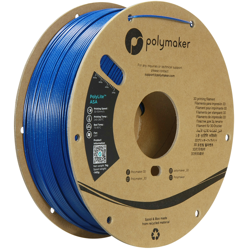 PolyLite™ ASA Galaxy blue 1.75mm 1 kg