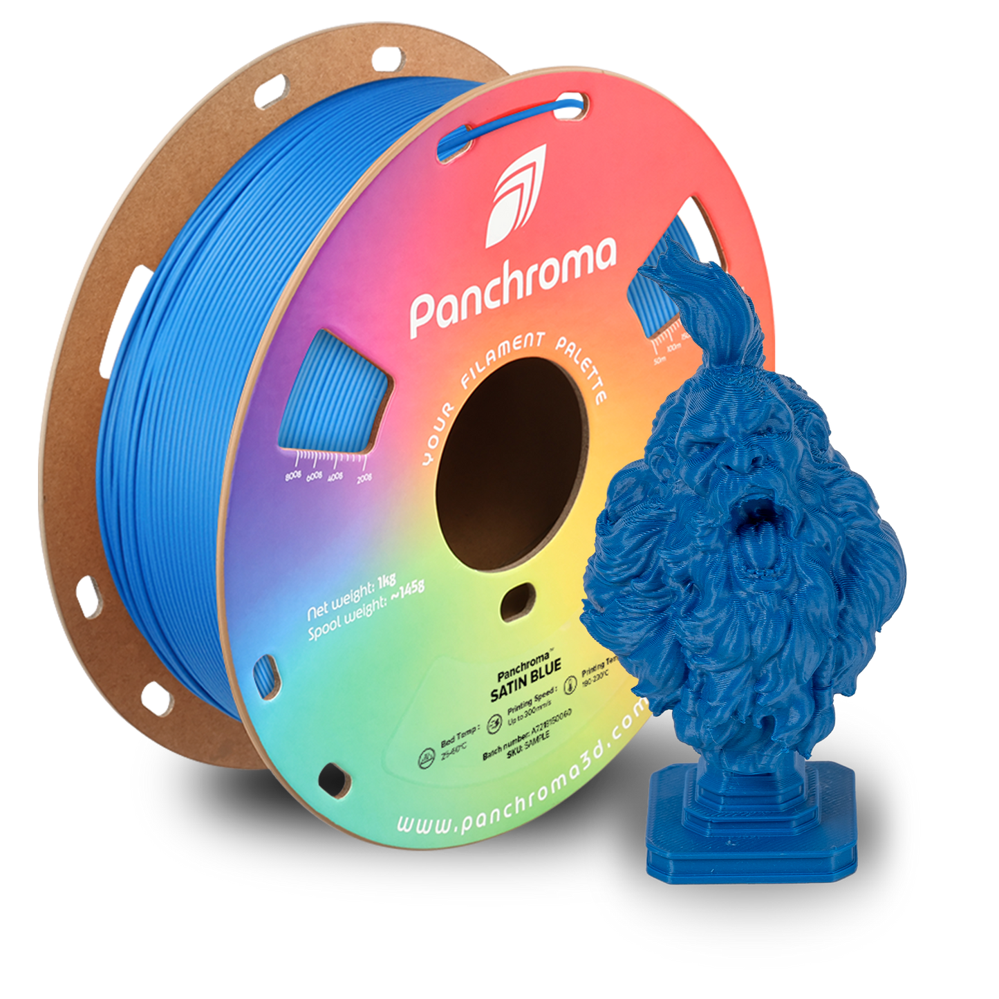 Panchroma™ Satin PLA – 1.75mm 1kg