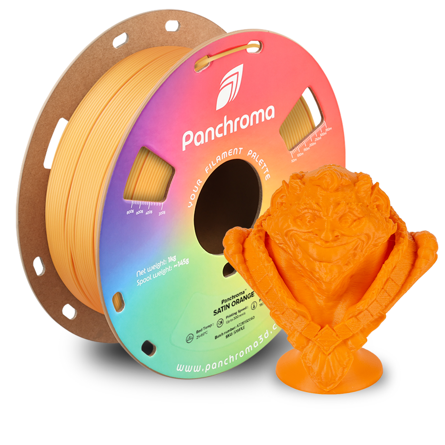 Panchroma™ Satin PLA – 1.75mm 1kg